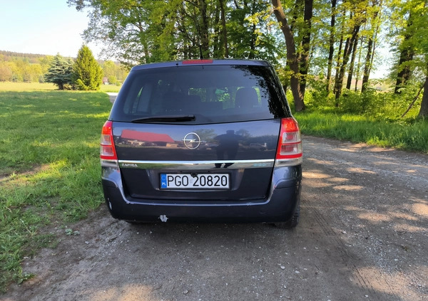 Opel Zafira cena 14500 przebieg: 237000, rok produkcji 2010 z Złotoryja małe 92